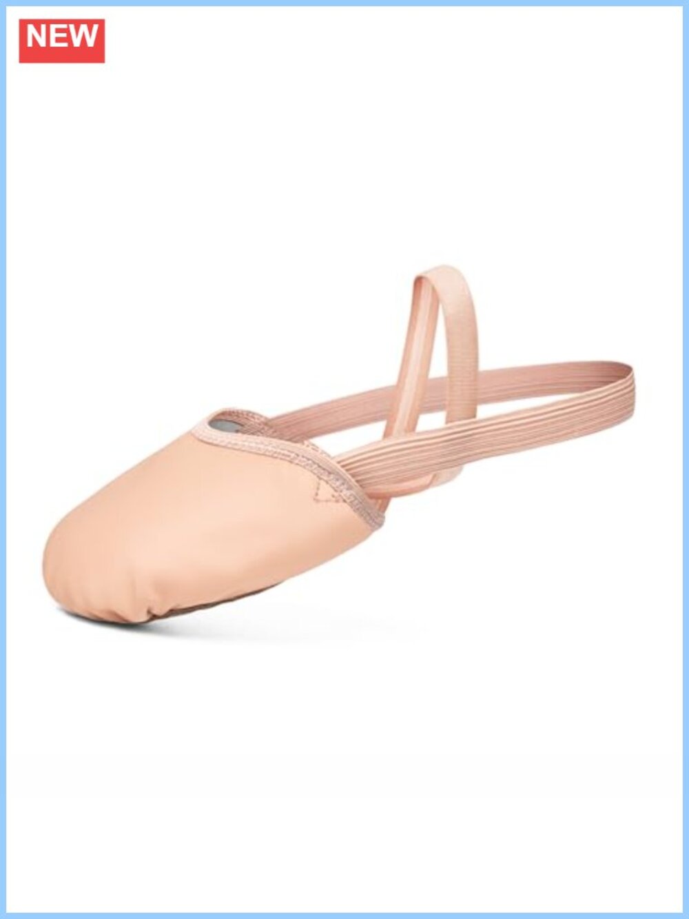 Genuine Leather Half Sole Dance Shoes Lyrical Pirouette Ballet Flats
